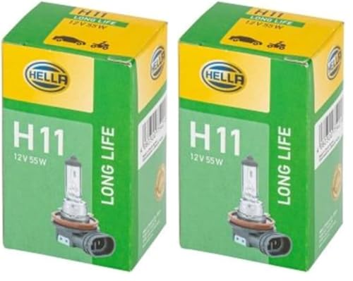 Lámpara Hella H11 Long Life que dura hasta tres veces más en carretera