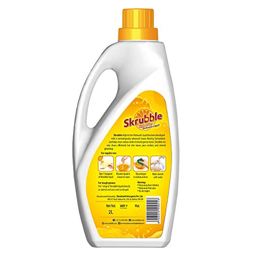 Skrubble-High-Action-Dishwash-Liquid-2-L-Bottle Skrubble High Action Dishwash Liquid -2 L Bottle