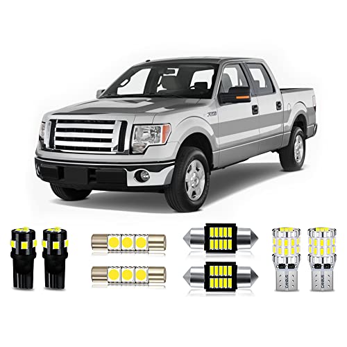 Kit de 9 Bombillas LED Blancas para Ford F150 2009-2014 miniatura 1