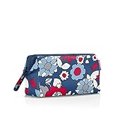reisenthel travelcosmetic Florist Indigo - Starke robuste und praktische Reisekosmetiktasche, Handschlaufe, wasserabweisendes Material, Farbe:Florist Indigo