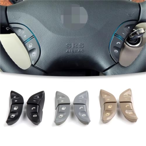 Boutons de volant Benz Classe S W220 couvercle de commande de rechange - 4