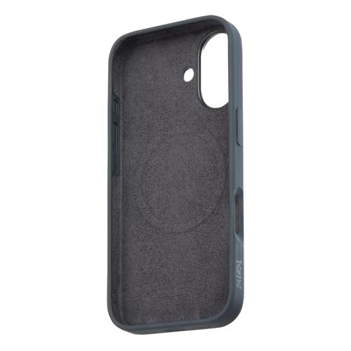 Image of TEKNE Silicone Case for iPhone 17 | MagSafe Compatible | Slim Anti-Slip Grip | Raised Camera & Screen Protection | Scratch Resistant Back Cover - Black