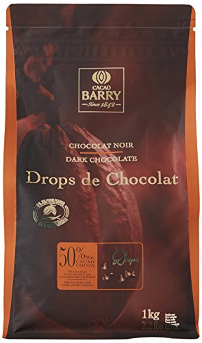 CACAO BARRY 7500 Pépites de Chocolat 50% Min. Cacao 1 kg