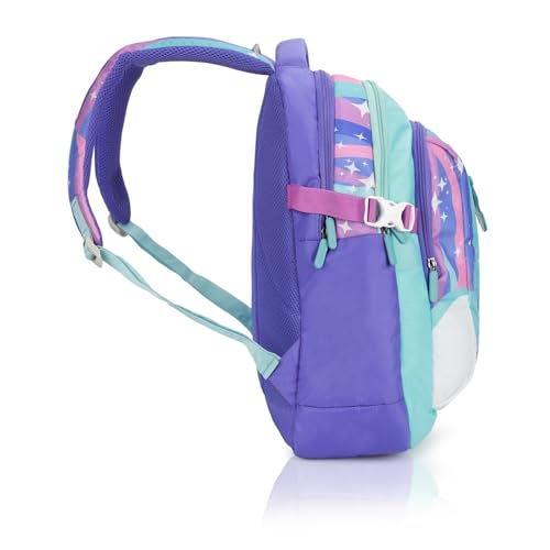 Image of uppercase Sprout School Backpack | Well-Padded, Double Compartment, Organizers, Side Bottle Pocket | For Boys & Girls | 500 Days Warranty