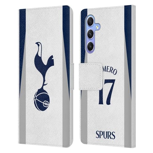 Étui Tottenham Hotspur Cristian Romero pour Samsung Galaxy A34 5G Coque Portefeuille Cuir