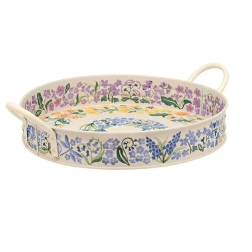 Emma Bridgewater Wild Flowers Large Handled Tray 390 (d) x 60mm