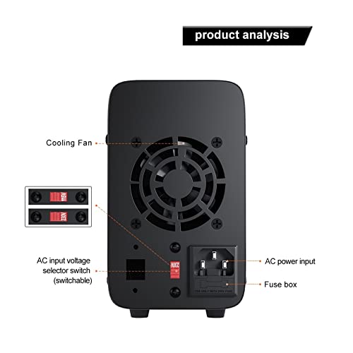 Banc source d'alimentation programmable pour éviter les surtensions 3A - 6