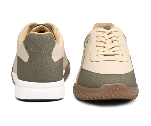 Image of LOUIS STITCH Men's Casual Lightweight Lace-Up Sneakers for Men| Cushioned Comfort | TPR Sole | Lightweight & Comfortable Casual Lace-Up Shoes | LSP-SNK-AVI-Low Top Sneakers
