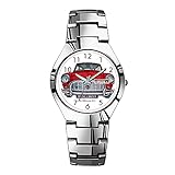 C'est une montre d'affaires de luxe fabriquée avec un bracelet en acier inoxydable, confortable à porter, fonctionne avec une pile à quartz, stable.