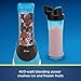 Oster BLSTPB-WBL My Blend 250-Watt Blender with Travel Sport Bottle, Light Powder Blue
