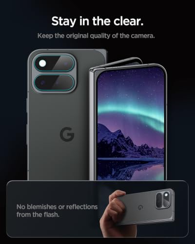 Image of Spigen EZ Fit Pro Optik Camera Lens Protector for Pixel 11 Pro Fold