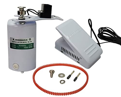 Motor Para Máquina De Costura Doméstica Com Pedal 110 e 220V (110)