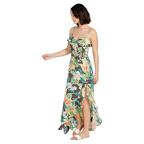 Volcom Women's Excapism Maxi Dress, Slate Grey, M #TOP2