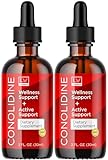 LIVORKA (2 Pack Conolidine Drops, Conolidine, Conolidine Liquid, Conolidine Natural, Conolidine Natural Relief Drops, Conolidine Reliever Maximum, Conolidine Reviews, 2 Bottles for 60 Days