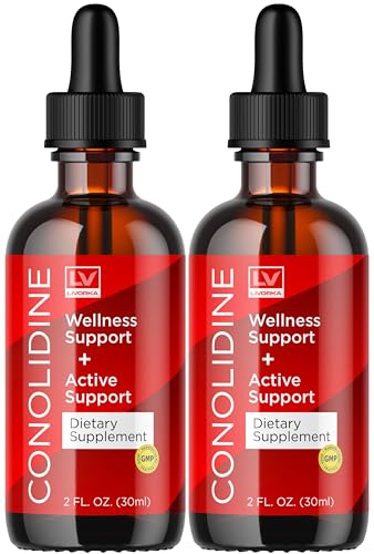 LIVORKA (2 Pack Conolidine Drops, Liquid, Conolidine Natural Relief, Conolidine Reliever Maximum, Conolidine Reviews, 2 Bottles for 60 Days