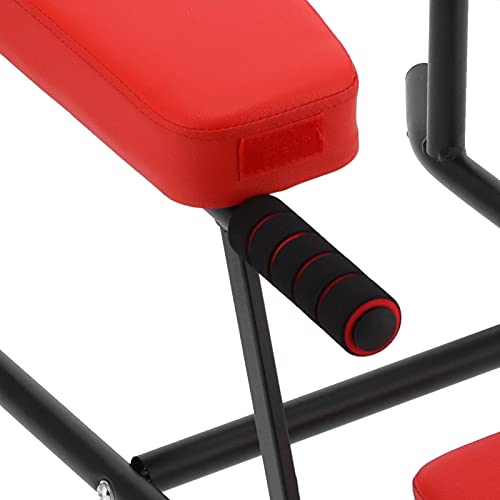 Yoga-Headstand-Hocker, Bench Yoga-Stuhl für Familie und Fitnessstudio, für Yoga-Übungen und Körperheben, Edelstahl + PU, 62 x 48 x 36 cm - Image 8