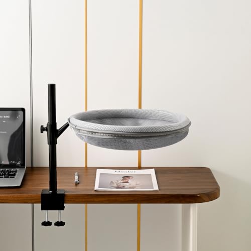 Cat Desk Bed – Rotating & Adjustable Hammock