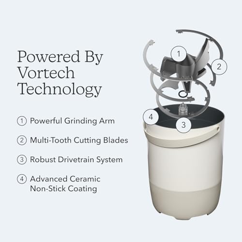 Image of FoodCycler Eco 5 Award-Winning Electric Kitchen Composter & Food Waste Recycler| 5L Compact Countertop Compost Machine | 2026 | 2-Year Warranty | Odorless Indoor Waste Solution | White