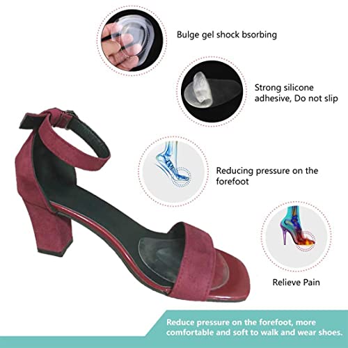 LEEQ Cuscinetto per piedi metatarsali - 8Pcs