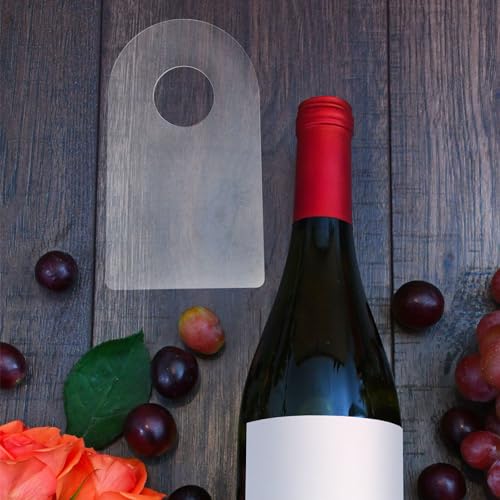 Soporte de botella de vino acrílico 2 pcs miniatura 4