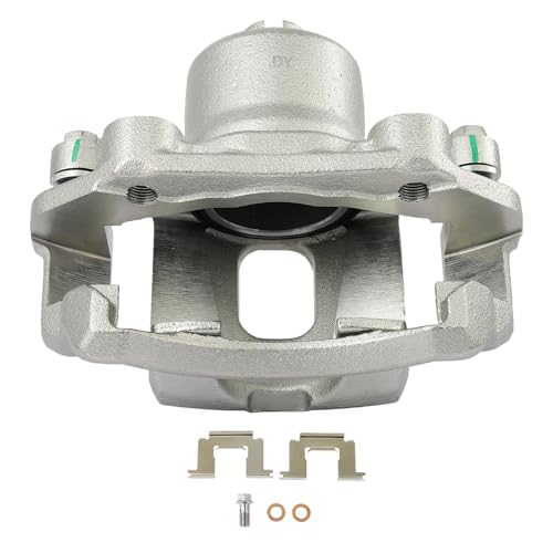 Image of 19B956A Front Left Disc Brake Caliper Assembly w /Bracket