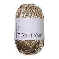 Amazon | メタリックカラーTシャツ ヤーン ファブリックヤーン 糸 約