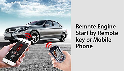 Carbest Two-Way Car Alarm Button To Start The Bluetooth App Remote Control Alarm System #TOP4