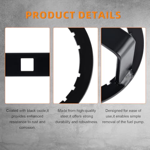 Image of Fuel Pump Retaining Nut Install Removal Tool Compatible For Can-Am Commander 2011-2020 Maverick 2013-2020 Outlander 2009-2020 Renegade 2009-2016 500 /800 /1000