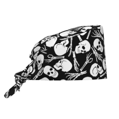 Image of Surgical Caps Men Women, Scrub Cap with Sweatband Adjustable