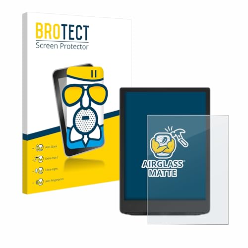 BROTECT Anti-Glare Glass Screen Protector Matte Compatible with Pocketbook InkPad Color 3 - Anti-Scratch 9H Protection Film