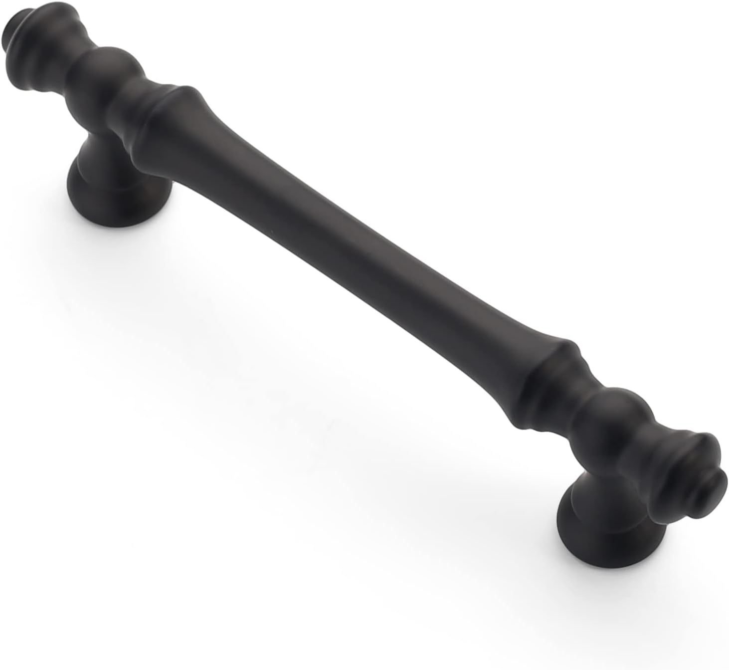 Asidrama 10 Pack 3.75 Inch(96mm) Matte Black Kitchen Cabinet Handles, Cabinet Pulls Kitchen Cabinet Hardware for Cupboard Drawer Pulls