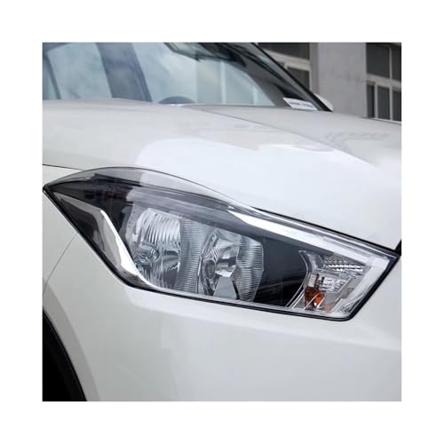 Couvercle phare pour Kicks 2017-2019 : optique transparente de remplacement auto