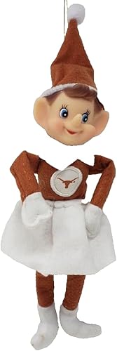Miniatura 1 de Team Holiday - Adorno colgante de Navidad compatible con Texas Longhorns