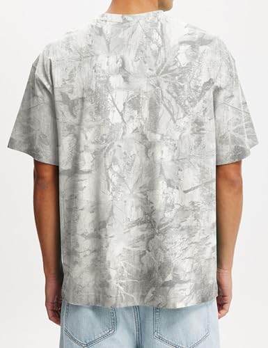Y2k Camo Shirt for Men Oversized Camouflage Hunting Short Sleeve Crew Neck T-Shirts 2025 Summer Casual Graphic Tees4