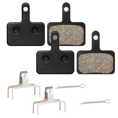 WeddHuis 2 piezas pastillas de freno de disco bicicleta, adecuado para Tektro Shimano TRP Deore Br-M575 B01s Mt200 M525 M515 T615 T675 M505 M495 M486 M485, Montaña MTB E-Bike