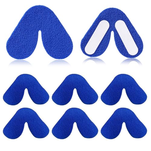 WUSJCOF 8 Stück CPAP Comfort Nose Pad für Maske CPAP Nose Protection Pad für Maschine CPAP gefüttert Zubehör für Druckentlastung