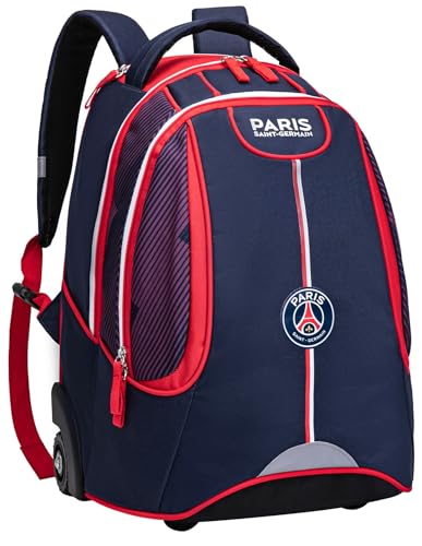 PSG Sac à Dos à roulettes Collection Officielle Paris Saint Germain