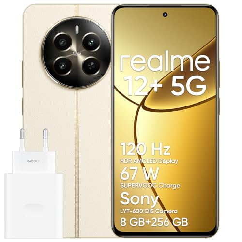 realme 12+ 5G Smartphone 8+256 GB Supporta NFC, Chipset Dimensity...