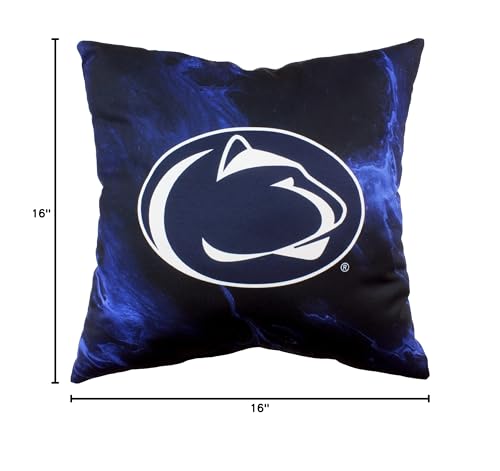 Image of College Covers Penn State Nittany Lions 2 Sided Color Swept Decorative Pillow, 16 inch, Made in The USA