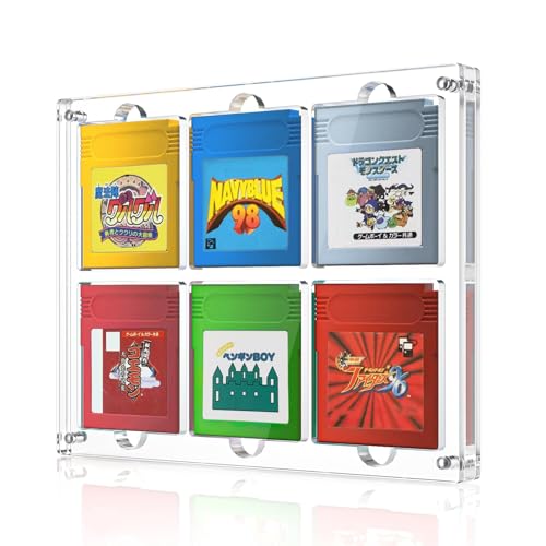 Acrosia Retro Game Cartridge Display Case,Compatible...