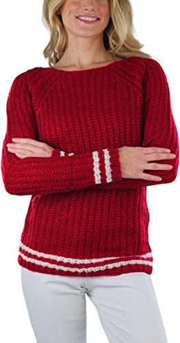 Image of ToBeInStyle Women's Classic Long Sleeve V-Neck Pullover Sweater