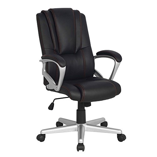 ドウシシャ(Doshisha) 一回り小さいロッキング機能付きオフィスチェア コンパクトPUチェア ブラック HCPU-BK ドウシシャ(Doshisha) 一回り小さいロッキング機能付きオフィスチェア コンパクトPUチェア ブラック HCPU-BK