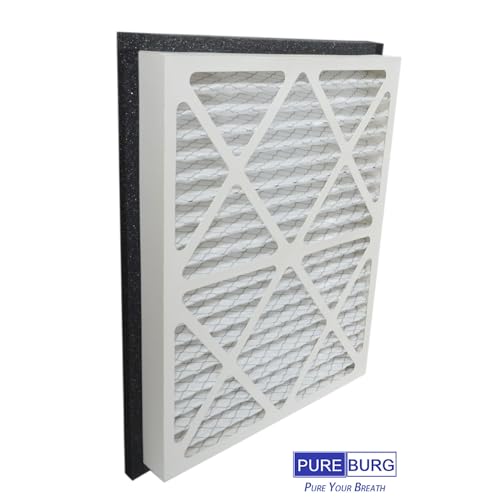 PUREBURG 20x30x3 Replacement Filter Compatible with Zephyr VGF Series 20x30x3 Whole Home Return Air Grille Filter,2-Pack Merv13 by PUREBURG - Used condition - Image 2