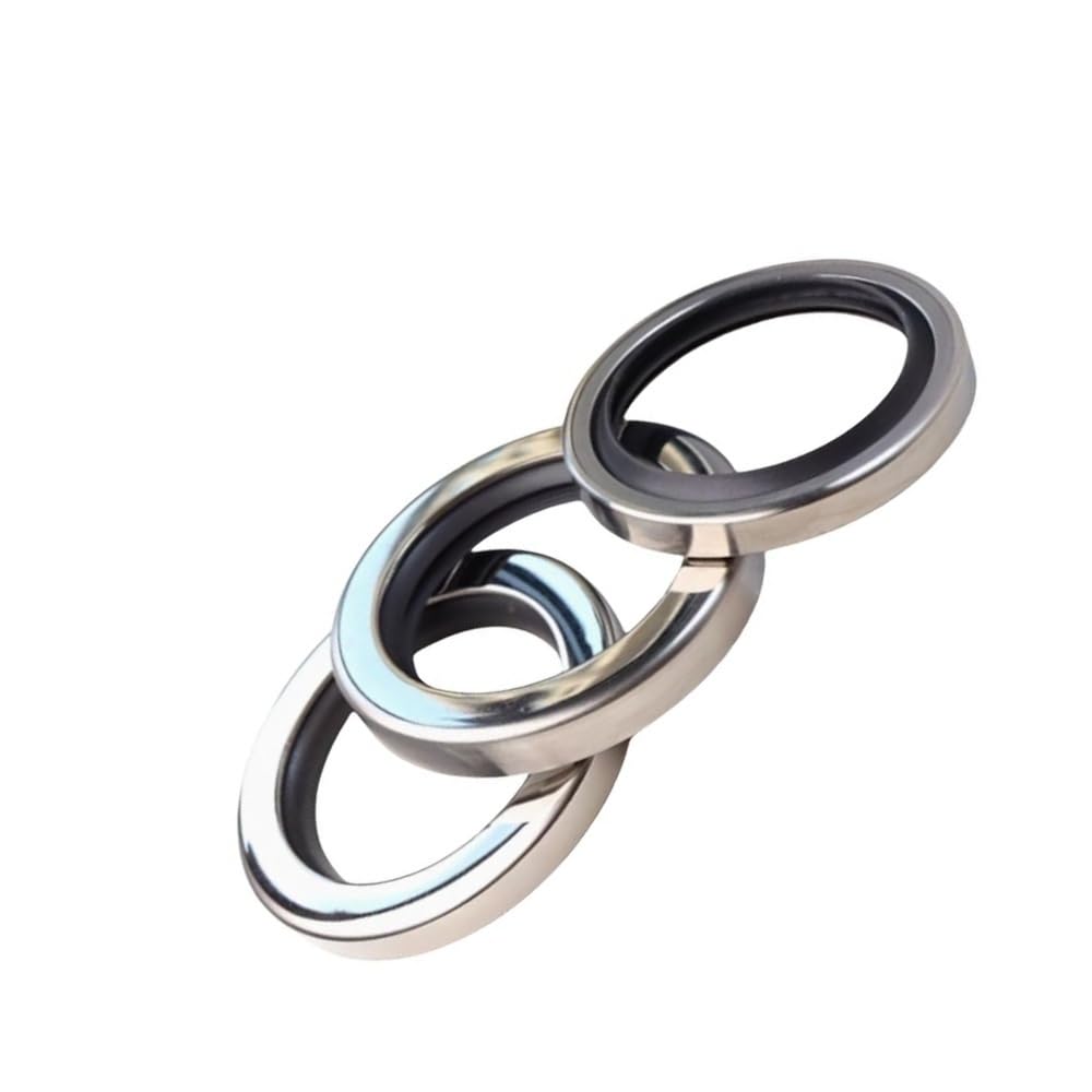 Stainless Steel PTFE Double Lip Oil Seal, 1pcs(60x82x12mm)