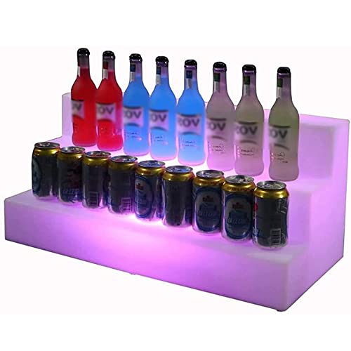 Soporte para botellas de vino con luz LED multicolor miniatura 1