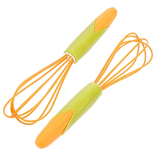 2 Pezzi Fruste da cucina in Silicone Frusta a Mano...
