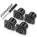 Jumwa 4Pack 4 Pole Speakon Panel Twist Lock Lautsprecher Buchse Square Panel Jack Montage Kompatibel mit Neutrik Speakon NL4MP, NL4MPR, NL4FC, NL4FX, NLT4X, NL4 Serie, NL2FC, Type6 Buch mit günstig Kaufen-Jumwa 4Pack 4 Pole Speakon Panel Twist Lock Lautsprecher Buchse Square Panel Jack Montage Kompatibel mit Neutrik Speakon NL4MP, NL4MPR, NL4FC, NL4FX, NLT4X, NL4 Serie, NL2FC, Type6
