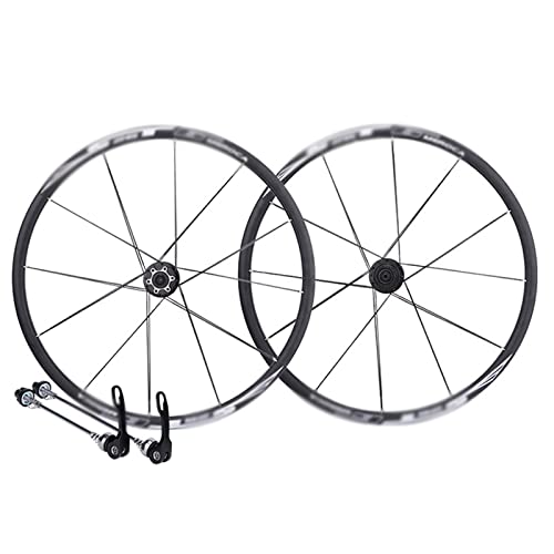 Juego de Ruedas de Bicicleta de Carretera 26/27. 5 Pulgadas Freehub 8/9/10/11 Speed ​​​​Double Rim Disc Brake Hub Black
