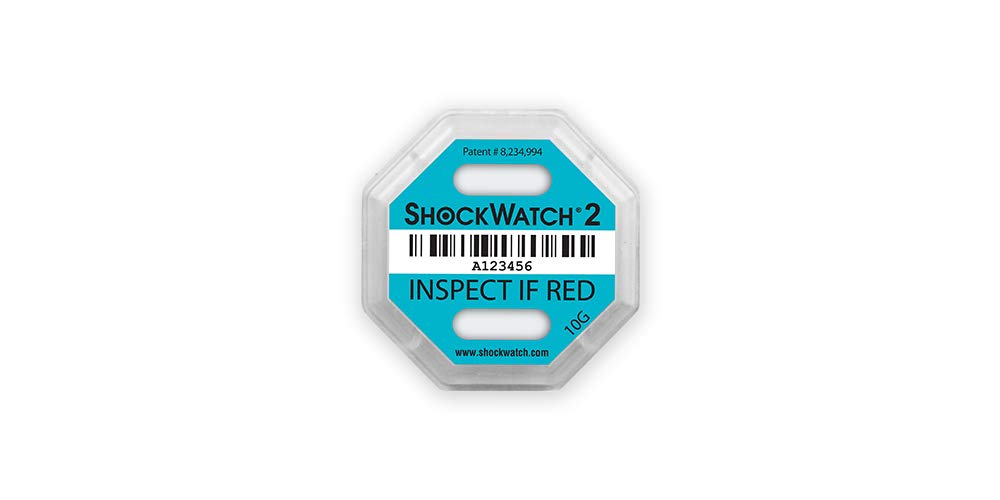 Shockwatch étiquette indicateur de choc 2-10G 10 pcs