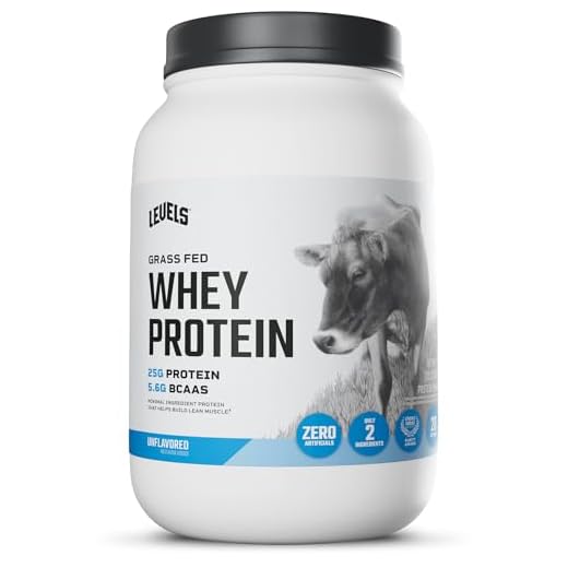 Levels Grass Fed Whey Protein Powder
